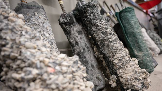 Wissensplatz Geotextilsäcke für Anker