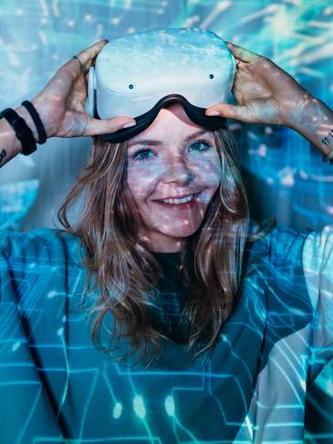 Portrait Monia Rosenow, Studiengang Multimedia Production