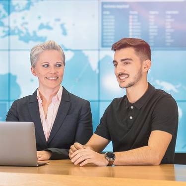 Digital Supply Chain Management Studierende im Austausch