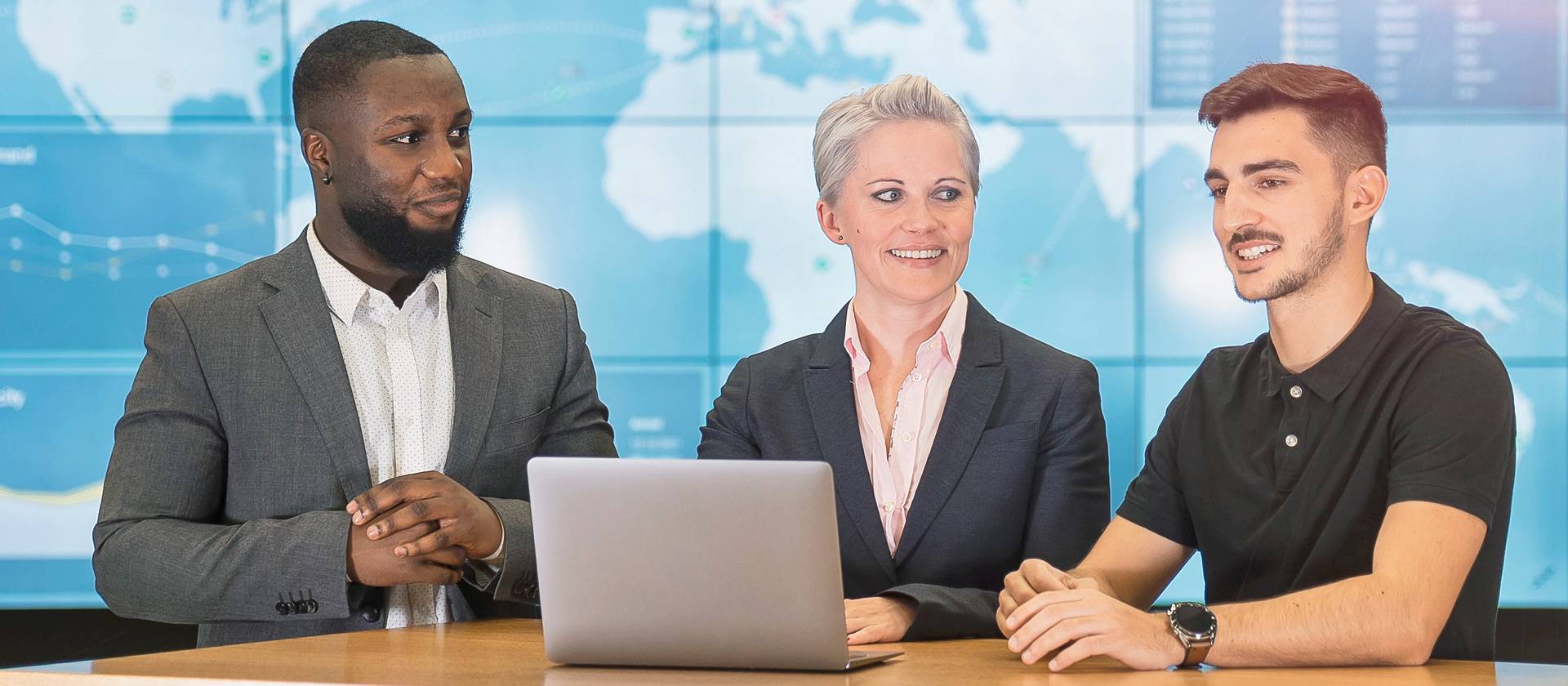 Digital Supply Chain Management Studierende im Austausch