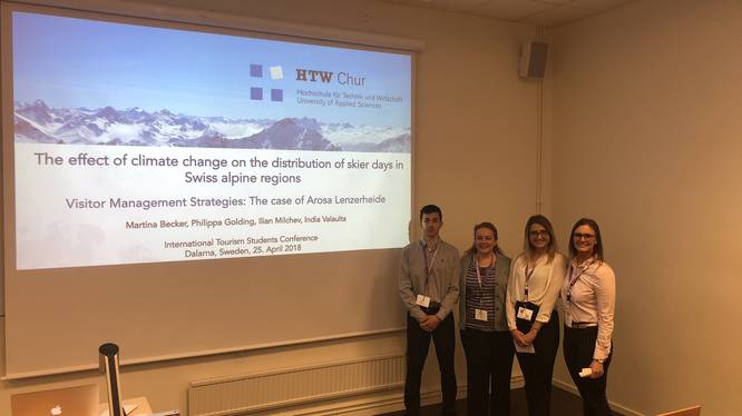 Wissensplatz Tourismusstudierende gewinnen Best Paper Award