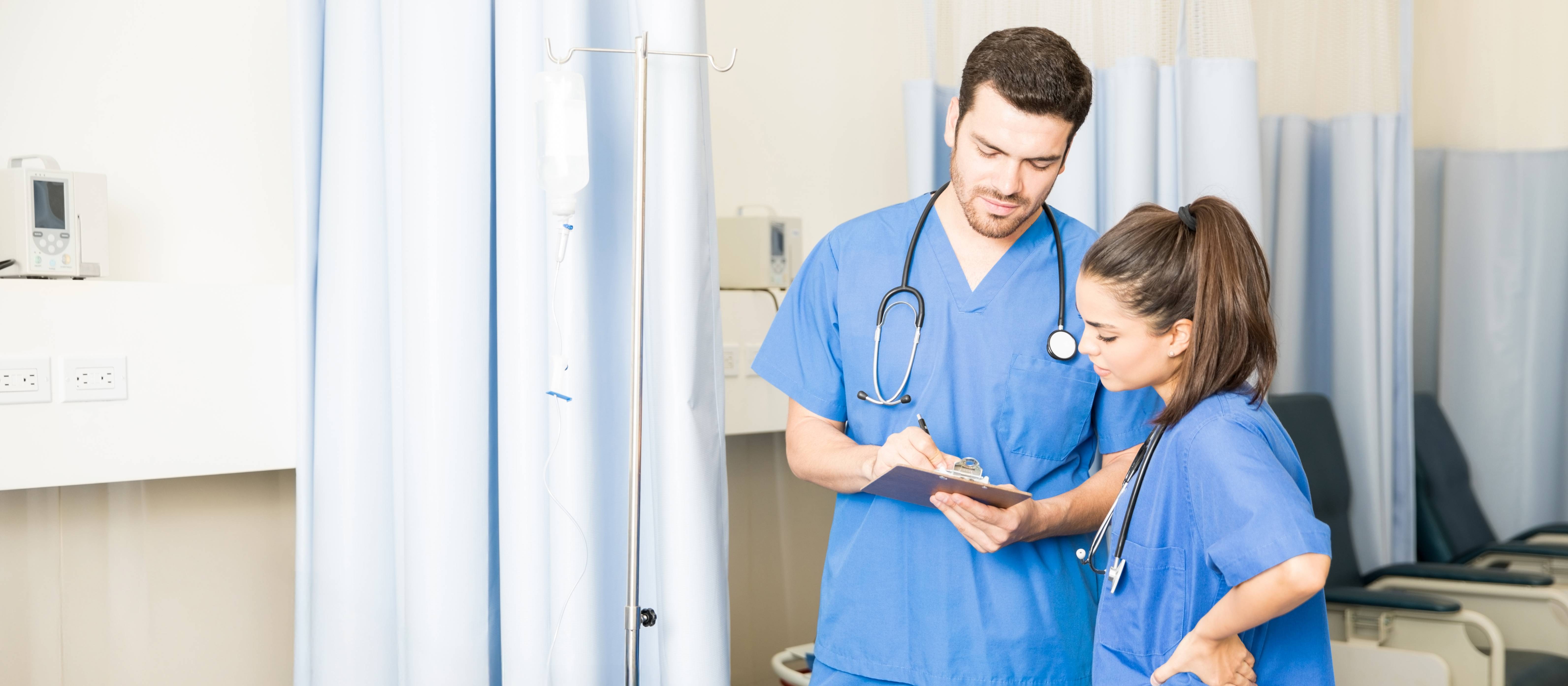 Keyvisual des Bachelorstudiums Pflege