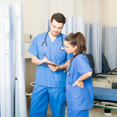 Keyvisual des Bachelorstudiums Pflege