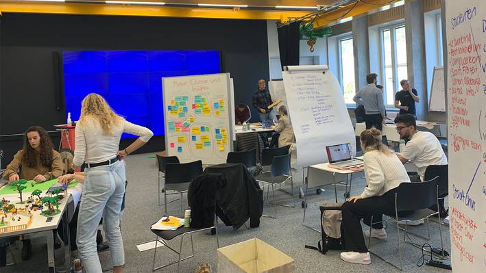 Praxisprojekt von Betriebsökonomiestudierenden – den Bachelor of Science Betriebsökonomie absolvierst du praxisnah.