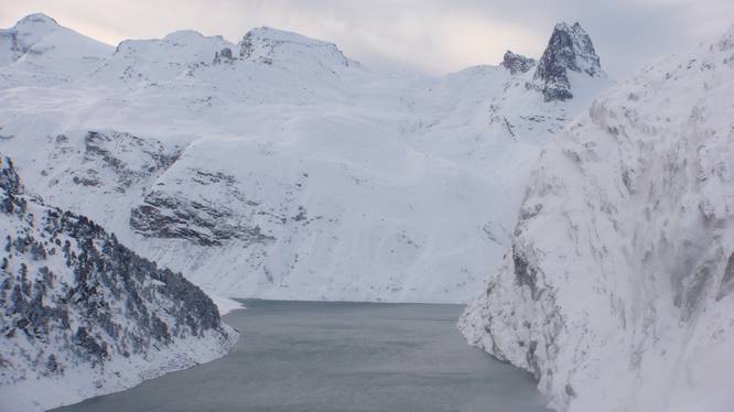 Stausee Zervreila Wissensplatz Risikomanagement in den Gemeinden