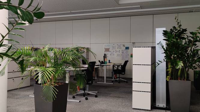 Wissensplatz Bürogestaltung von morgen