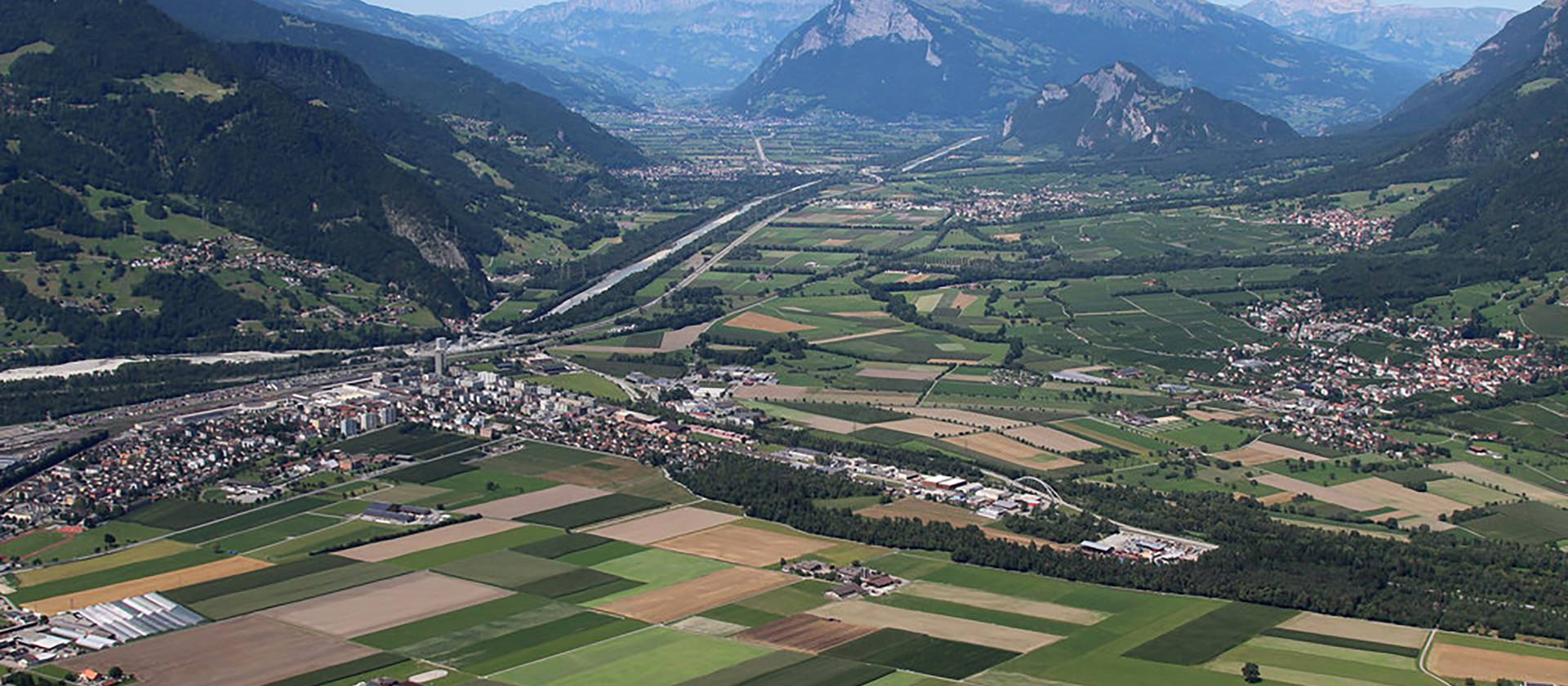 Luftaufnahme Landquart