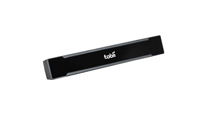 Ein Eyetracker-Gerät auf weissem Grund