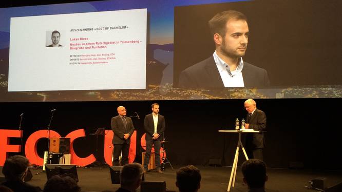 Preisverleihung Bühne