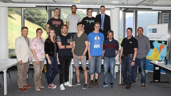 Wissensplatz Studentinnen gewinnen «ESPROS Photonics Award»