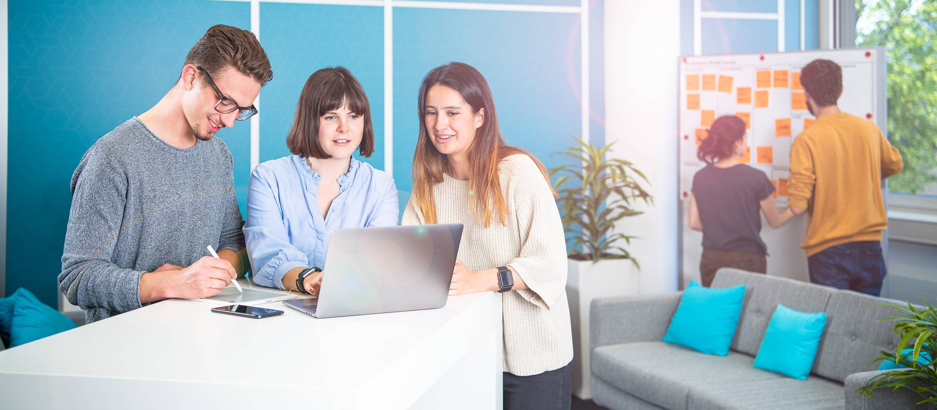 Imagebild Bachelorstudium Digital Business Management