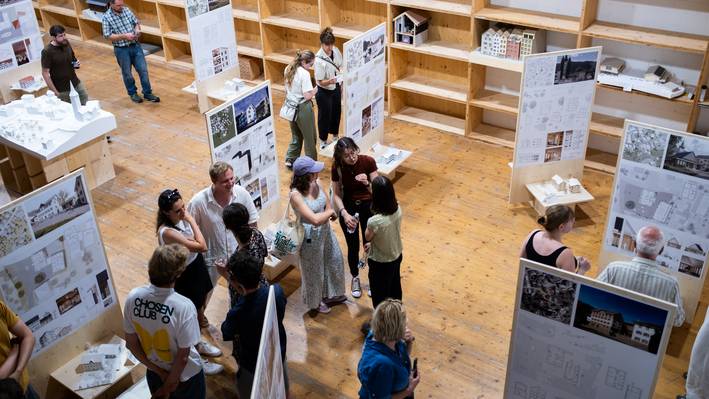 Wer hier studiert, denkt Themen ganzheitlich. Masterstudium Architektur: Wer hier studiert, denkt Themen ganzheitlich.