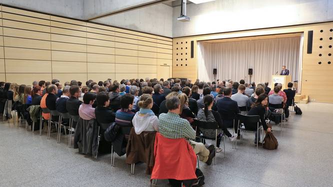Besammlung in der Aula