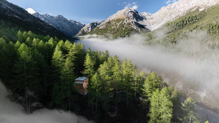 Berglandschaft in Graubünden
