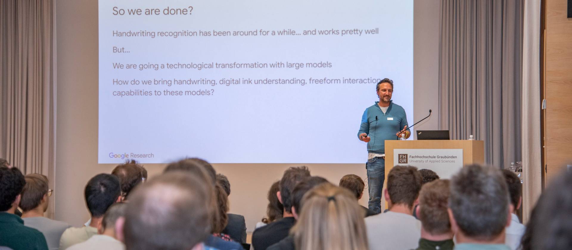 SwissText-Konferenz 2024 in Chur.
