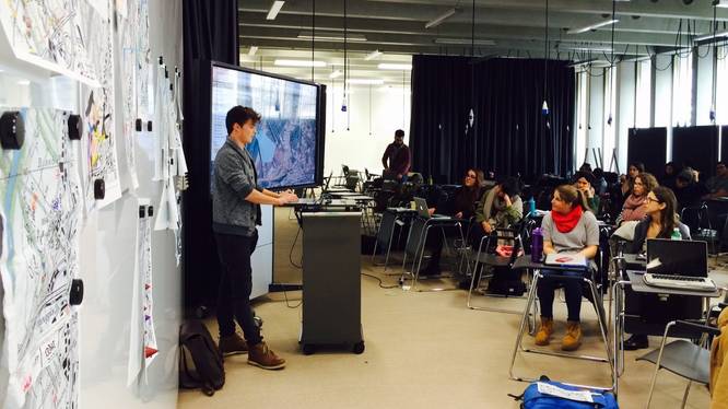 Studenten-Präsentation im Medienhaus Studenten-Präsentation im Medienhaus