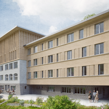 Umbau einer bestehenden Liegenschaft des Klosters Ilanz zu einer Klinik.