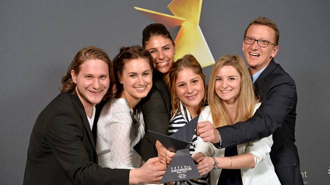 MMP-Studenten an der Preisverleihung