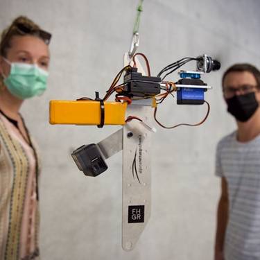 Header zur Forschung und Dienstleistung an der FH Graubünden