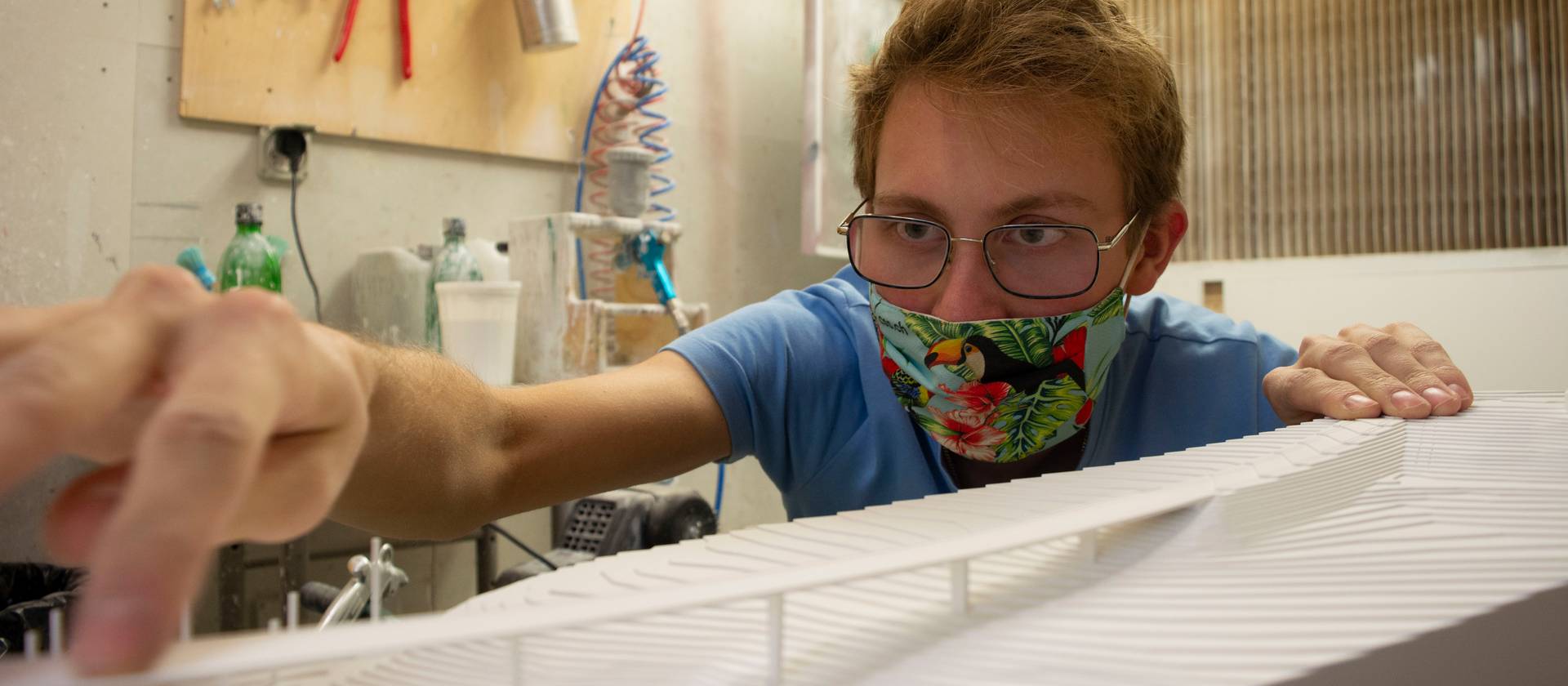 Modellbrücke als Semesterarbeit
