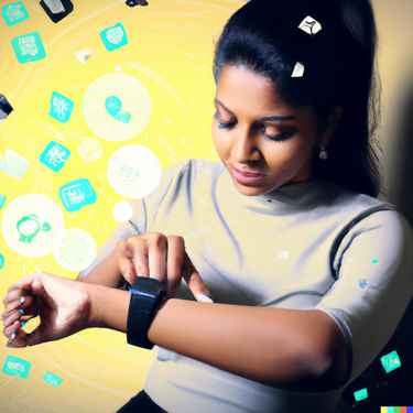 Zeigt die Möglichkeiten von KI auf: Ein Bild, das von Eleonora Viganò, wissenschaftliche Projektleiterin, mit dem KI-Programm DALL-E künstlich generiert wurde.