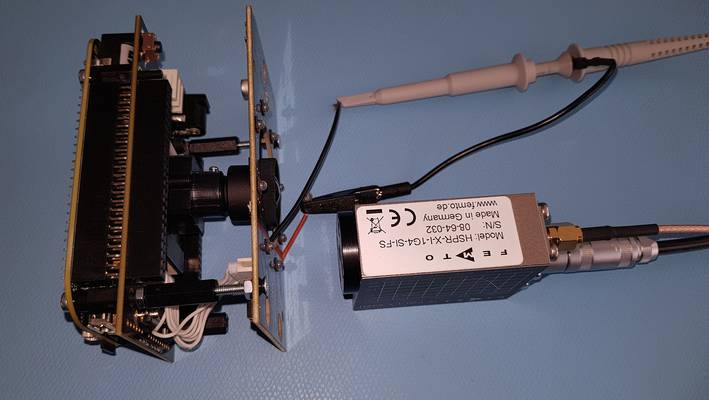 Time-of-flight camera without case