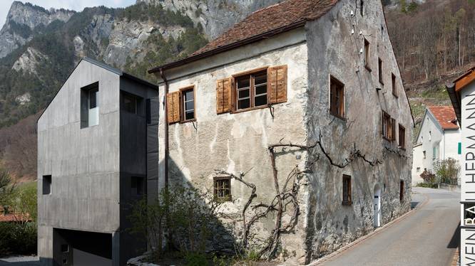 «Verdichten durch intelligentes Weiterbauen» ist Teil der Ortsbildentwicklung in Fläsch.