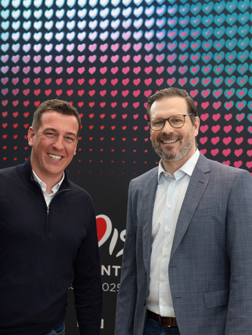 Reto Peritz und Moritz Stadler: Co-Executive Producers, ESC 2025, Basel Reto Peritz und Moritz Stadler: Co-Executive Producers, ESC 2025, Basel