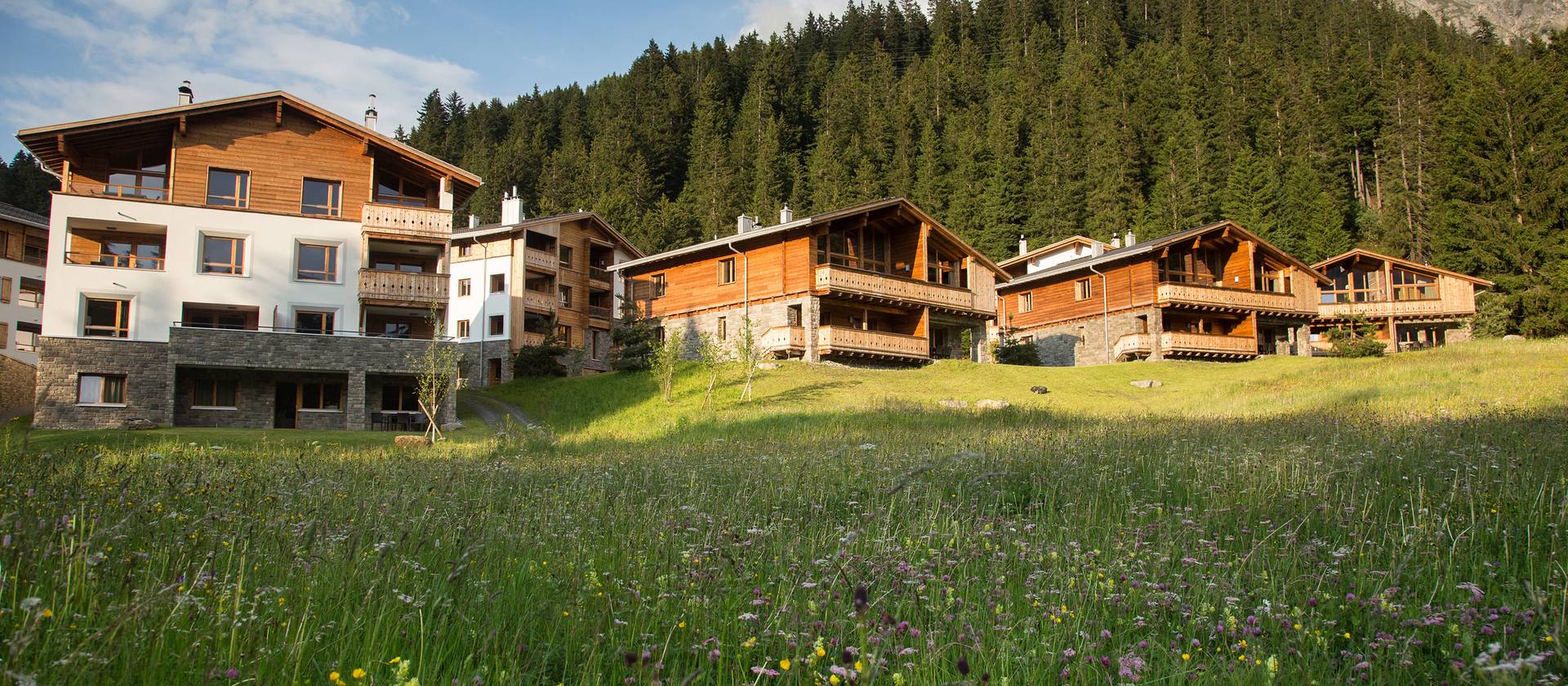 Ferienwohnungen in einer Bergdestination