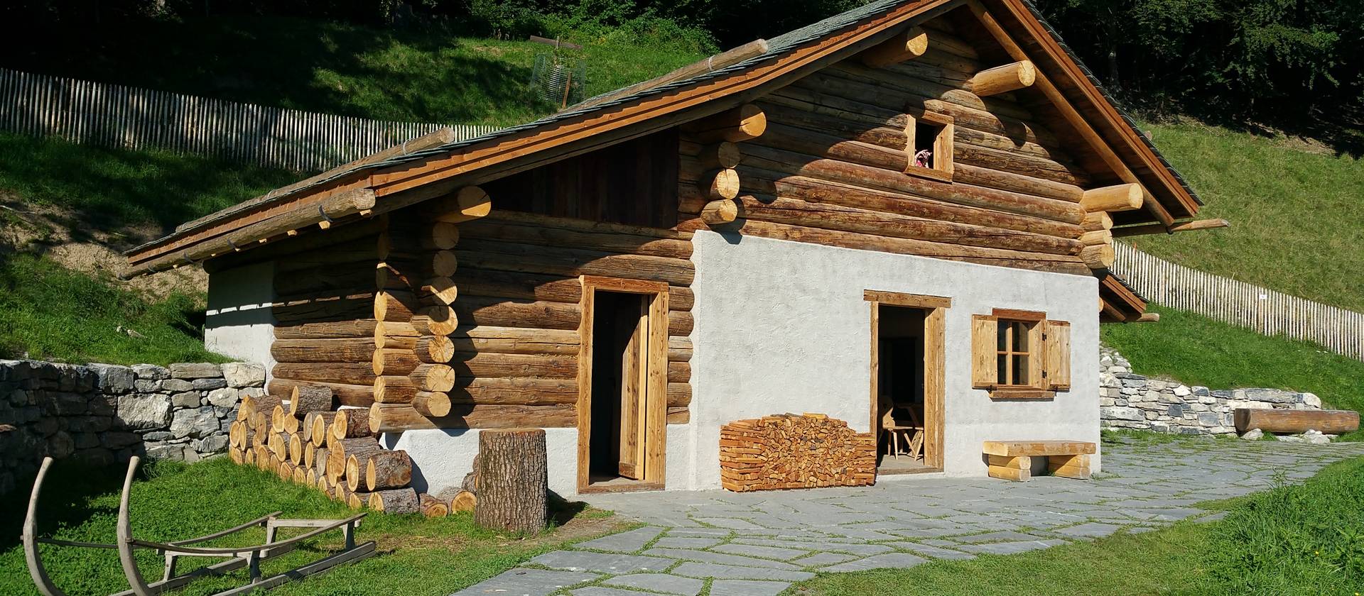 Alphütte im Heididorf Maienfeld