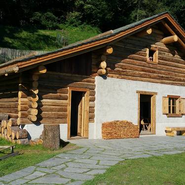 Alphütte im Heididorf Maienfeld