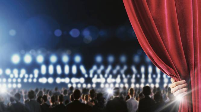 Imagebild Vorhang mit Publikum