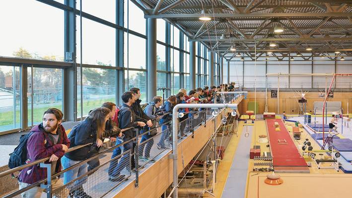 Studierende des Bachelorstudiums Sport Management in Magglingen