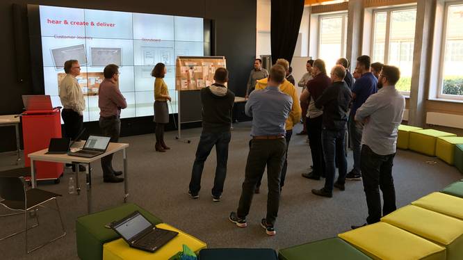 Wissensplatz 3 – 2 – 1 ACTION! Einsatz im neuen Service Innovation Lab (SIL)