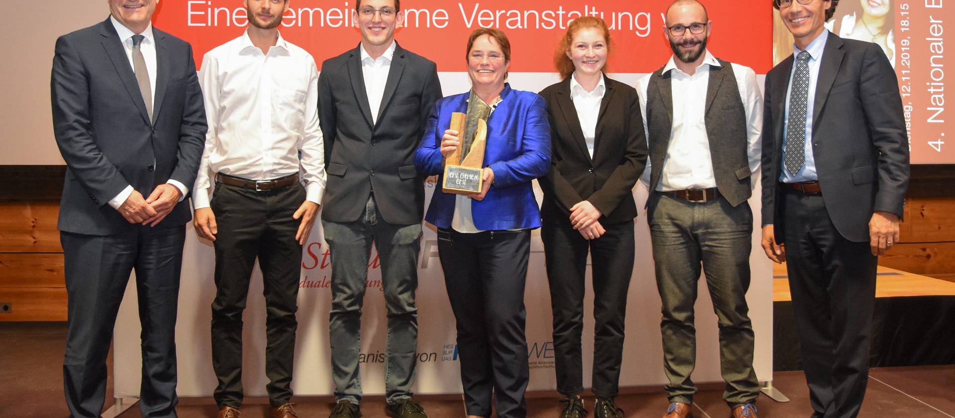 Prämierte auf der Bühne