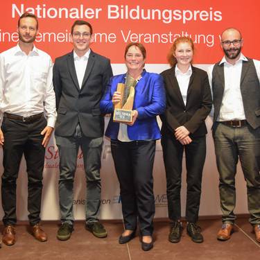 Prämierte auf der Bühne