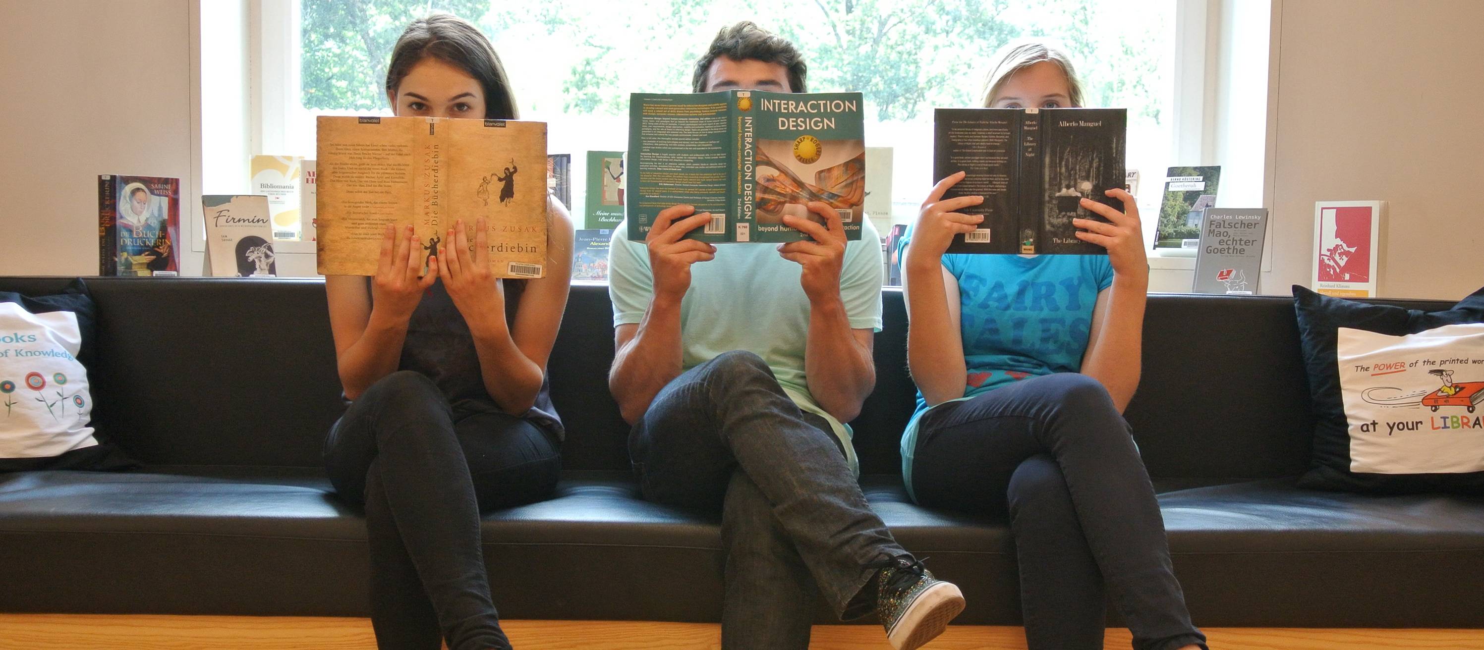 Imagebild Bilbiothek FH Graubünden