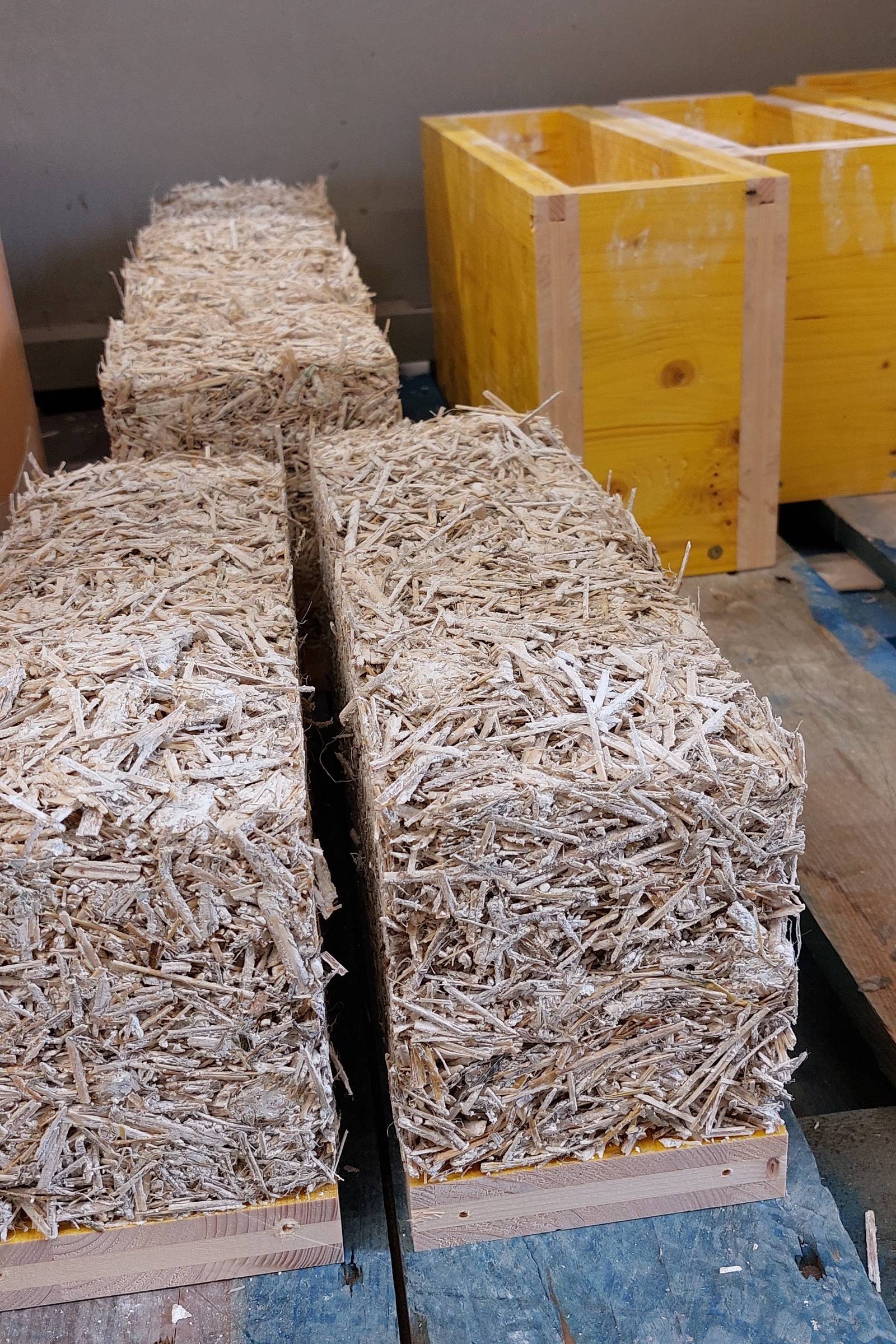 Hanf-Dolomit-Mauerstein Hanf-Dolomit-Mauerstein