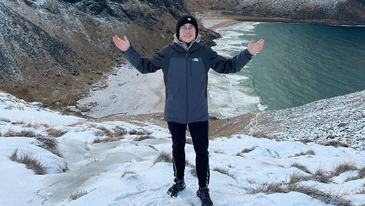 Njaal Aase, Digital-Business-Management-Student an der Fachhochschule Graubünden, hat ein Auslandsemester in Norwegen an der Oslo Metropolitan University verbracht.