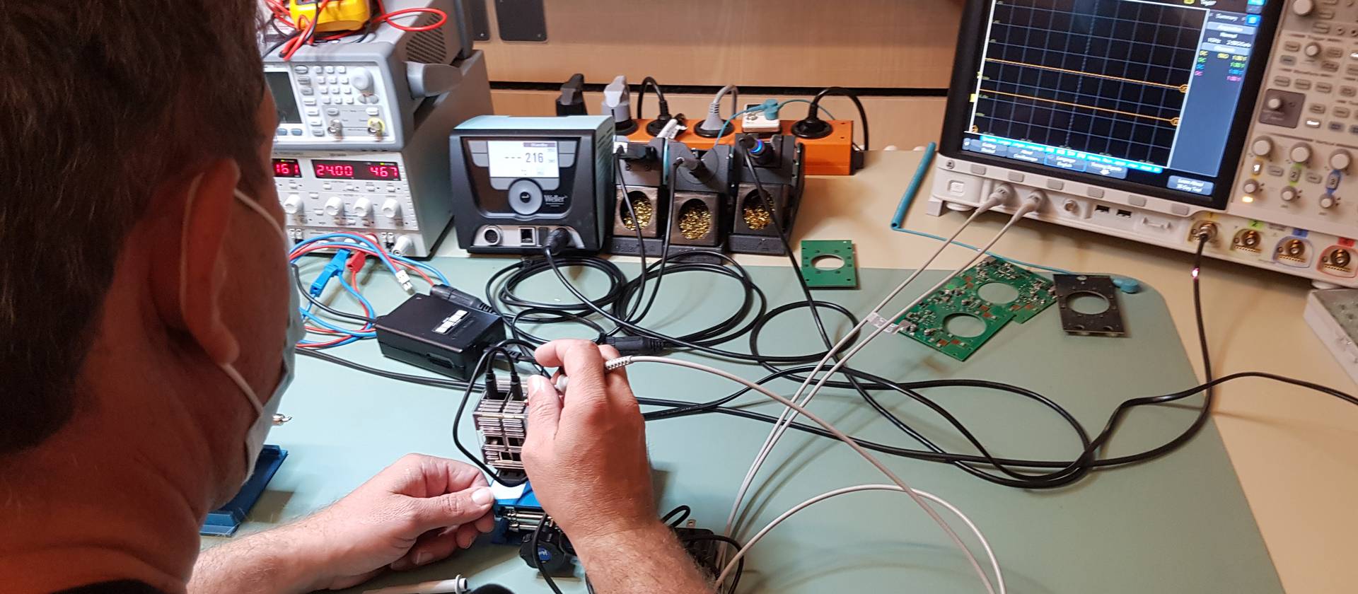 Arbeiten im Labor
