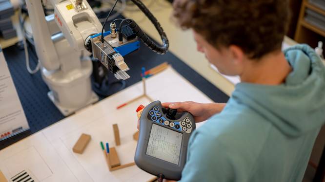 Projekt Roboterapplikation mit 3D-Lageerkennung