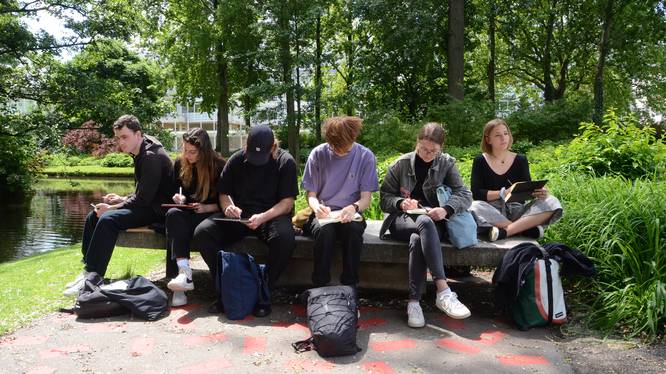 Wissensplatz Träume entwerfen, Städte skizzieren