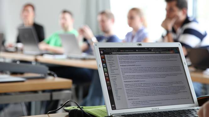 Wissensplatz Analog und Digital kombinieren