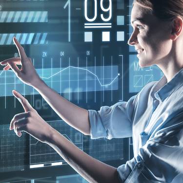 Data Science studieren: Data Scientist mit Datenvisualisierung