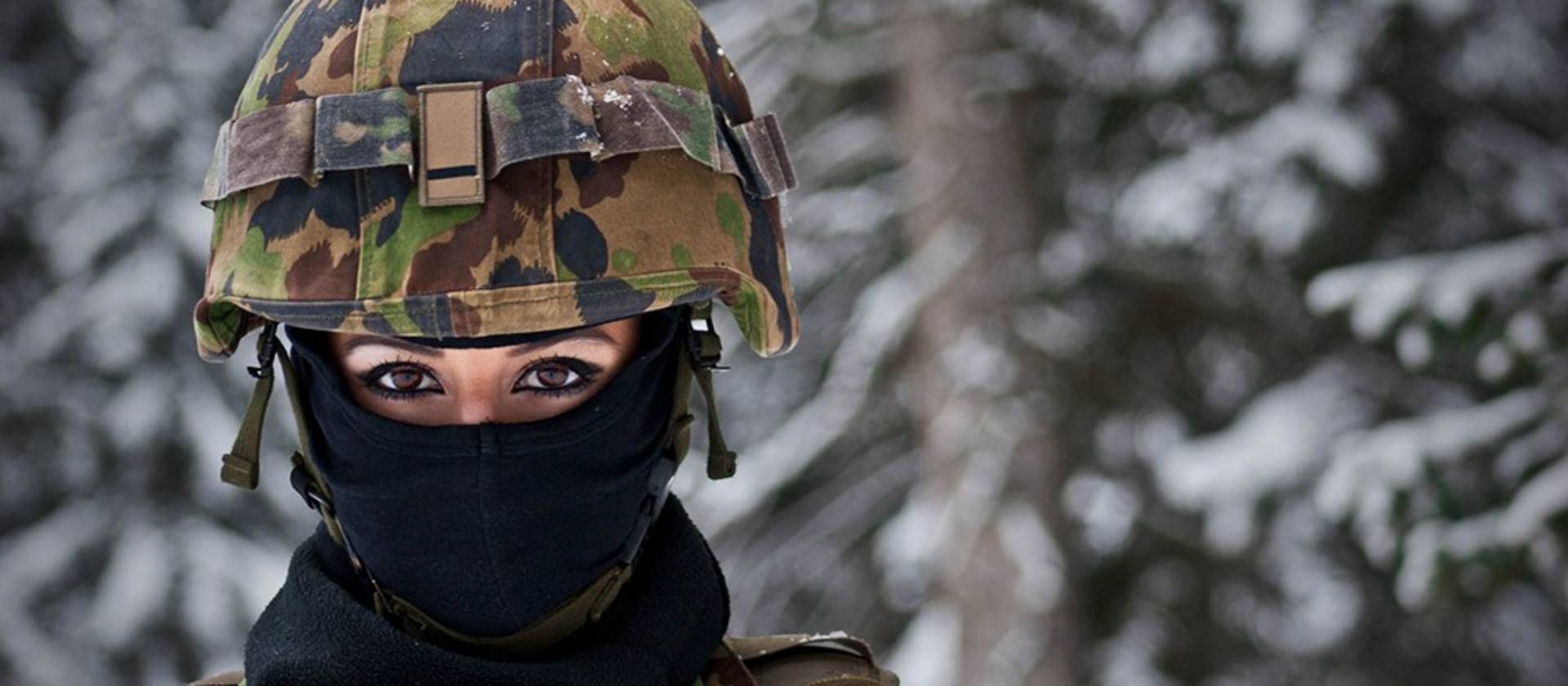 Lorella Kessler im Militär.