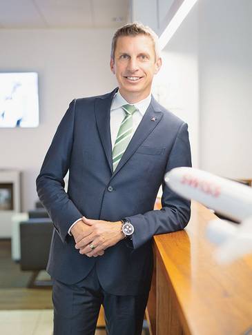 Daniel Bärlocher ist Leiter Unternehmenskommunikation bei Swiss International Air Lines