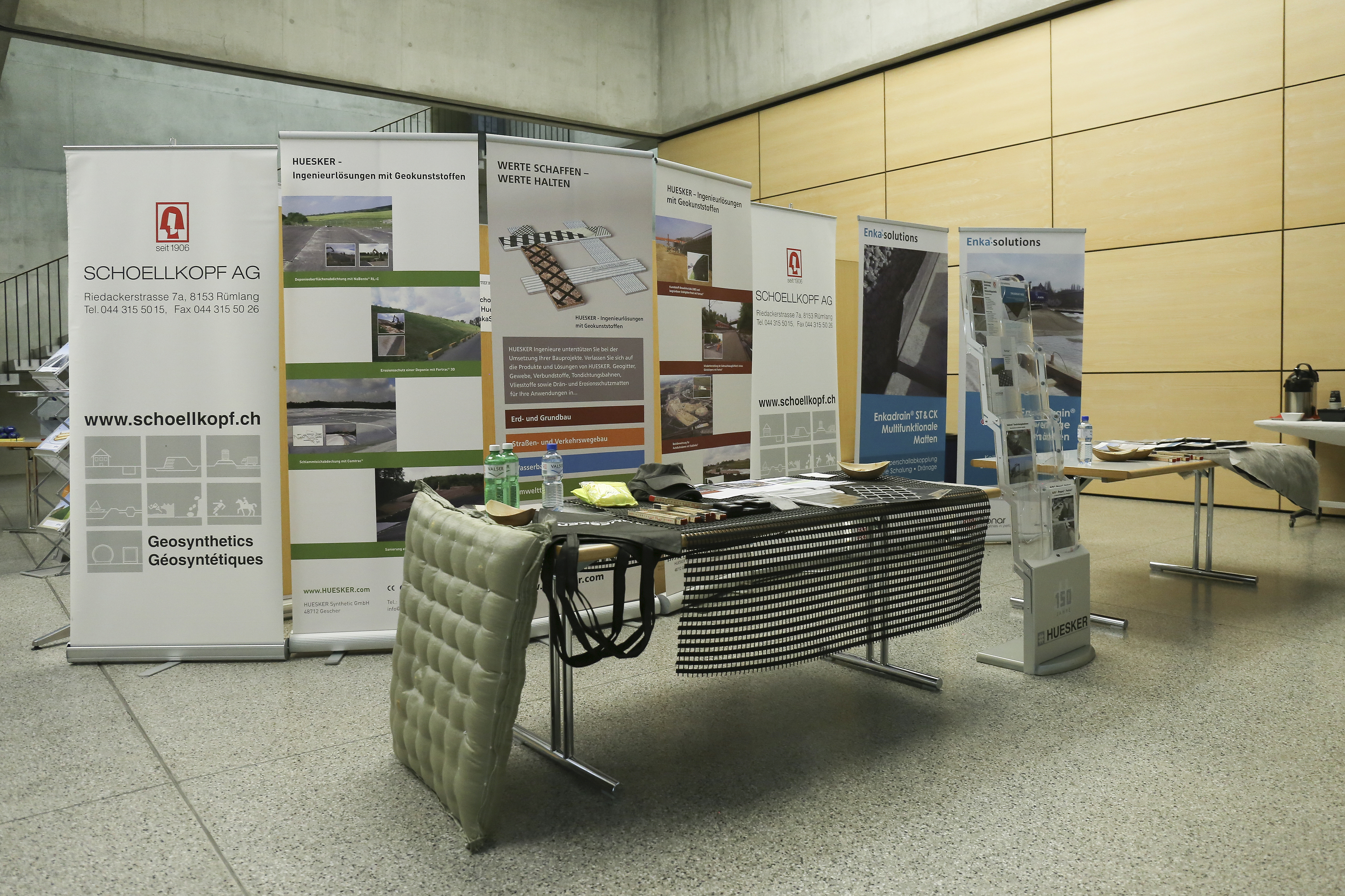 Messestand an Tief.Bau.Tex
