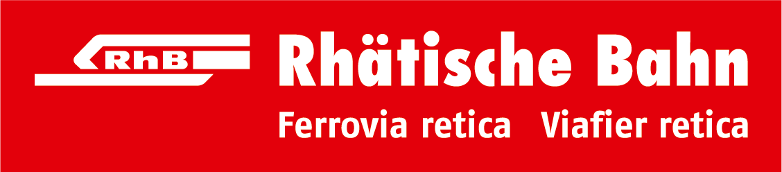 Dreisprachiges Logo RhB